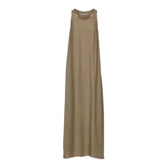 Humanoid Maxi Jurk - Dames - Maxi kleedjes - Bruin - M - Kleedjes
