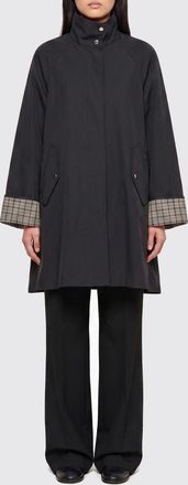 OOF Wear Trench monopetto al ginocchio in tessuto tecnico con collo classico