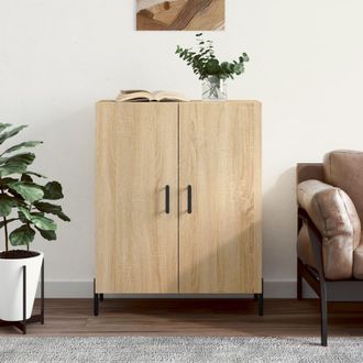 vidaXL Vidaxl - Aparador De Madera De Ingenier&iacute;a Roble Sonoma 69,5x34x90 Cm