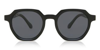 Montana Eyewear MP62 Polarized MP62 Mens Sunglasses Black Size 49