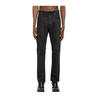 Stone Island Straight Jeans, male, Black, Size: W30 Pants