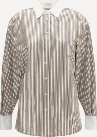 Brunello Cucinelli Camicia M/l Woman L