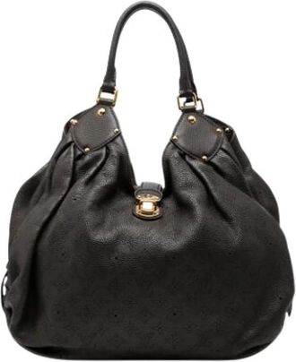 Louis Vuitton Pre-owned Hobo Bag - Dames - Vintage Schoudertas - Bruin - ONE Size - Leer - Vintage