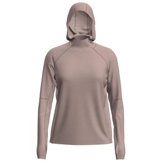 Icebreaker 150 MerinoFine Ace L/S Hoodie Merinoshirt f&uuml;r Damen | braun
