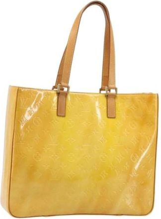 Louis Vuitton Pre-owned Tote Bag - Dames - Vintage Shopper - Geel - ONE Size - Vintage