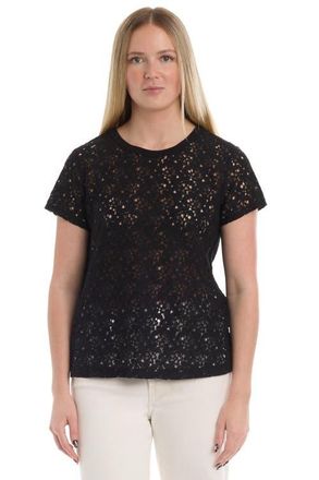 Wilt Baby Fit Lace Tee in Black at Nordstrom, Size X-Small
