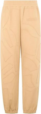 Moschino Soft Pants - Heren - Sweatpants - Beige - M - Katoen - Broeken