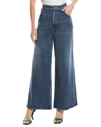 Rag & Bone Miramar Sofie High-Rise Ankle Grove Wide Leg Jean