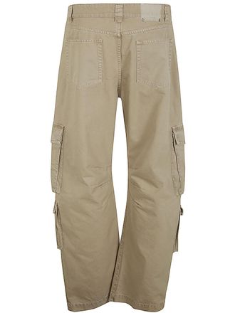 Golden Goose Mens Journey Ms Cargo Pant - Sage Green Cotton - Size EU 50 (Mens)