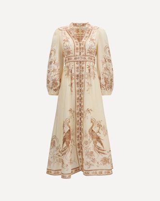 Zimmermann Indra Plunge floral Dress Female 2