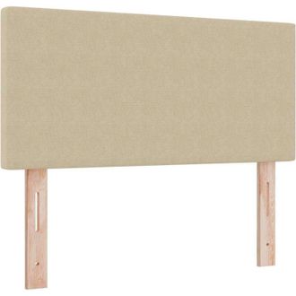 vidaXL Cabecero led con luces de tiras led Verde grisáceo 100 cm tela Vidaxl