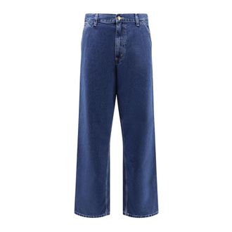 Carhartt Work in Progress Jeans, Heren, Blauw, W30, Katoen, Simple Pant