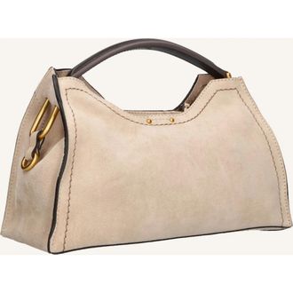 Gianni Chiarini Tassen, Dames, Beige, ONE Size, Leer, Aurora Schoudertas