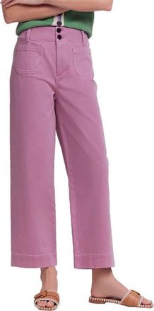 Boden Primrose Patch Pocket Jeans in Clover Purple at Nordstrom, Size 26