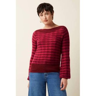 King Louie gebreide trui rood