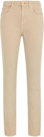 Roberto Cavalli Dames, Broeken, Bruin, Maat: W34 Katoen