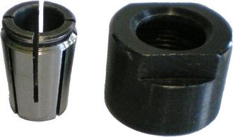 CMT Casquillo Con Collier El&aacute;stico D=8mm - Accesorio Para Fresadora - Prise Stable Para Fresado Y Perforaci&oacute;n - Compatible Cmt7e8e