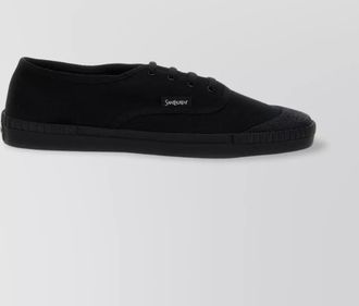 Saint Laurent canvas lace-up low-top sneakers