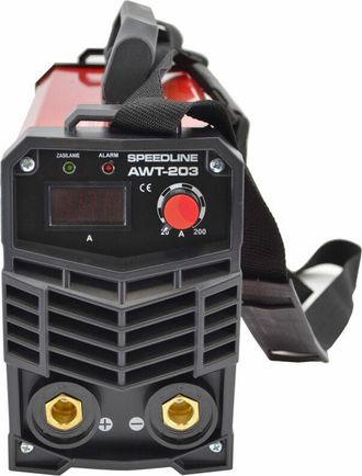 OEM Awtools, Soldadora Inversora Speedline Awt-203, Alta Eficiencia Energ&eacute;tica, Dise&ntilde;o Compacto Y Liviano, Ideal Para Soldar Acero Inoxidable, Aluminio Y 