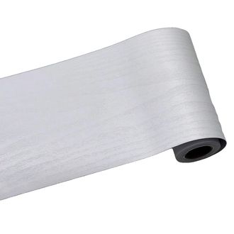 OEM Adhesivo Decorativo Para Marcos De Puertas, Est&eacute;tica Madera, Aplicaci&oacute;n Vers&aacute;til, Madera Blanca, 5 M X 20 Cm - B