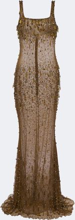 Retrof&ecirc;te Retrof&ecirc;te Zanie crystal-embellished gown