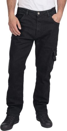 Lee Cooper Heren Denim Stretch Jeans (Zwart)