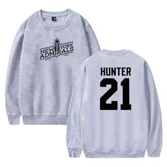 Generic Heated Rivalry Hunter 21 Merch Sweatshirt Unisex Casual Crewneck Long Sleeve Pullover Clothes (4XL,Grey)