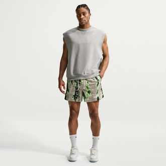 Nike Mens Standard Issue 5 Practice Mesh Basketball Shorts in Brown | IF2555-236