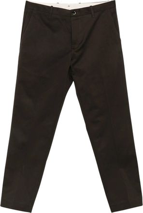 Nine In The Morning Tailored Black Trousers With Classic Waistband And Structured Finish