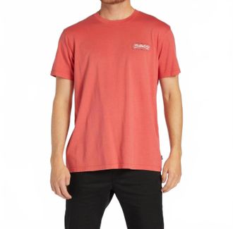 Billabong Mens Crossboards T-Shirt In Red