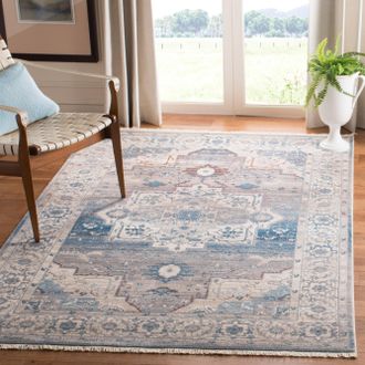 Safavieh Vintage Persian Machine Made Area Rug, Grey / Blue Traditional Style