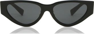 Miu Miu MU03ZS 1AB5S0 Womens Sunglasses Black Size 54