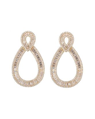Eyecandy LA The Luxe Collection CZ Weddint Statement Earrings