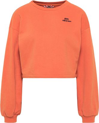Mymo Sweatshirt Dames oranje