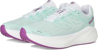 Salomon Aero Glide 3 Womens Running Shoes Bay/White/Willowherb : 10.5 B - Medium, Synthetic