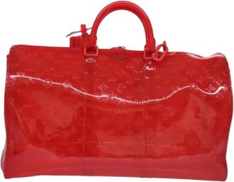 Louis Vuitton Pre-owned Boston Bag - Dames - Vintage Weekendtas - Rood - ONE Size - Vintage