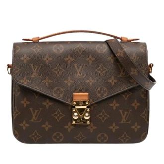 Louis Vuitton Pre-owned Cross Body Bags, female, Brown, Size: ONE SIZE Pre-owned Fabric Cross Body Bag