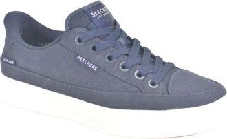 Skechers Blauw stof + Elastic slip-in - Heren - Fitnessschoenen - Blauw - 45 EU - Fitness