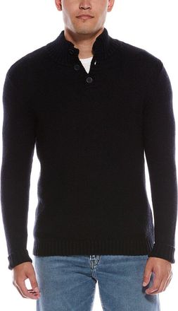 Autumn Cashmere Cashmere-Blend Button Pullover