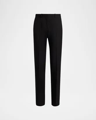The Row Hiram Straight-Leg Wool Pants