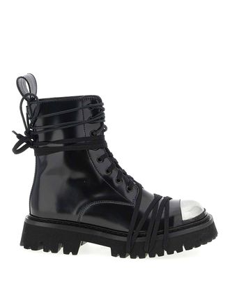 Moschino Combat Combat Boots