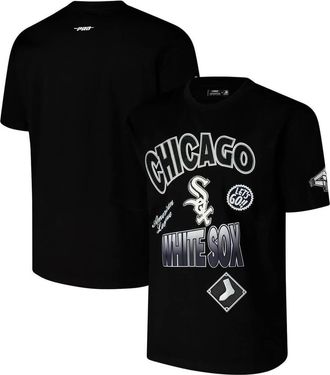 Pro Standard Mens Pro Standard Black Chicago White Sox Turn It Up Dropped Shoulder T-Shirt at Nordstrom, Size Large
