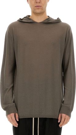 Rick Owens Wool Sweatshirt-Uomo