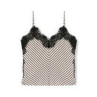 Motivi Dames, Tops, Beige, Maat: L Satijn
