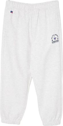 Chocoolate x Russell Athletic Pantaloni con stampa - Grigio