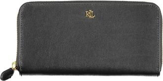 Ralph Lauren Portemonnee Vrouw Zwart - Dames - Portefeuilles - Zwart - ONE Size - Accessoires