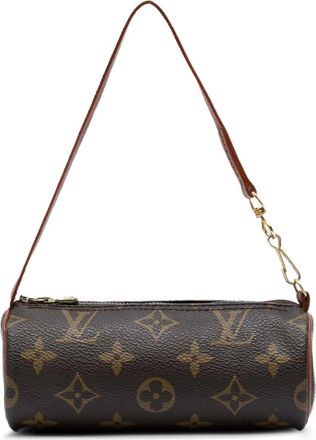 Louis Vuitton 2021-2025 Monogram Papillon Pochette handtas - Bruin