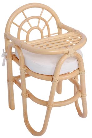 Nordlys High chair for baby in Brown