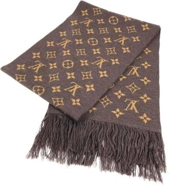 Louis Vuitton Pre-owned Scarves, unisex, Brown, Size: ONE SIZE Pre-owned Stole