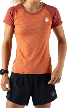Rabbit Womens Ez Perf Short Sleeve Trail Tee In Langostino